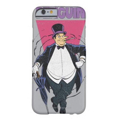 The Penguin _ Distressed Graphic Barely There iPhone 6 Case