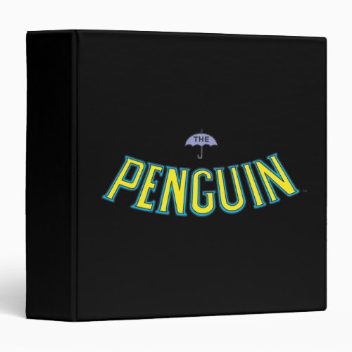 The Penguin Logo 3 Ring Binder