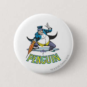 The Penguin Pinback Button