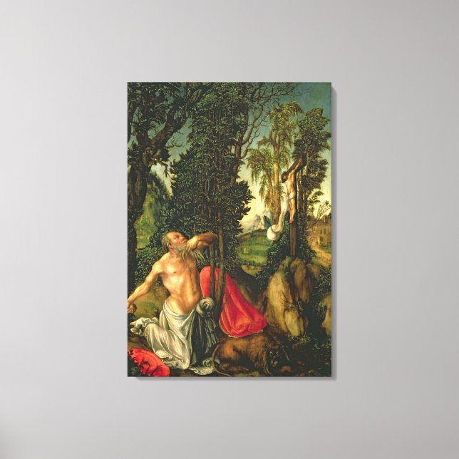 The Penitence of St. Jerome, 1502 Canvas Print (Front)