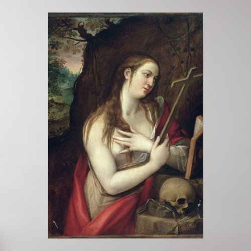 The Penitent Magdalene 1579 Poster