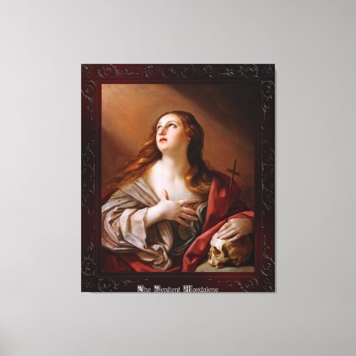 The Penitent Magdalene by Guido Reni Canvas Print