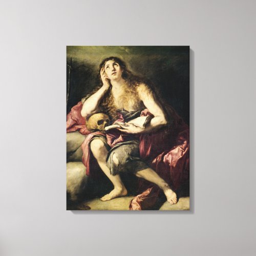 The Penitent Magdalene Canvas Print