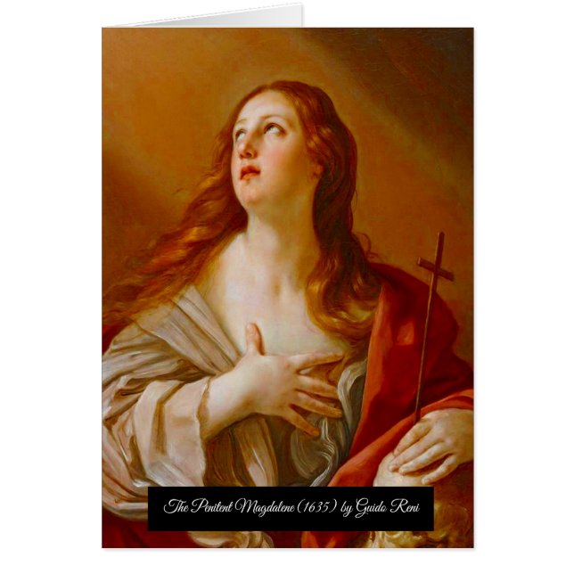 The Penitent Magdalene  Cards (Front)
