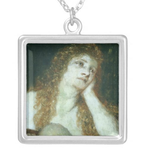 The Penitent Mary Magdalene 1873 Silver Plated Necklace
