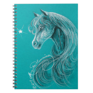 The Pensive Arabian Horse Notebook