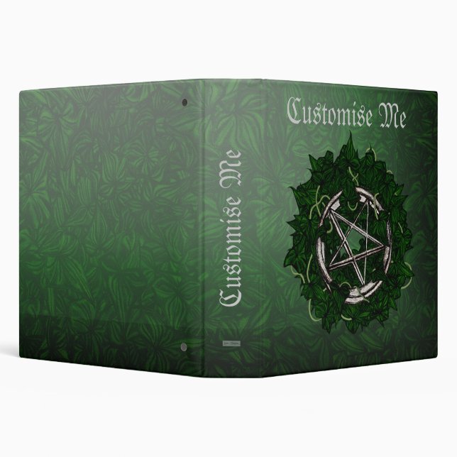 The Pentacle & The Ivy 3 Ring Binder (Background)