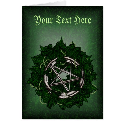 The Pentacle & The Ivy Cards (Front)