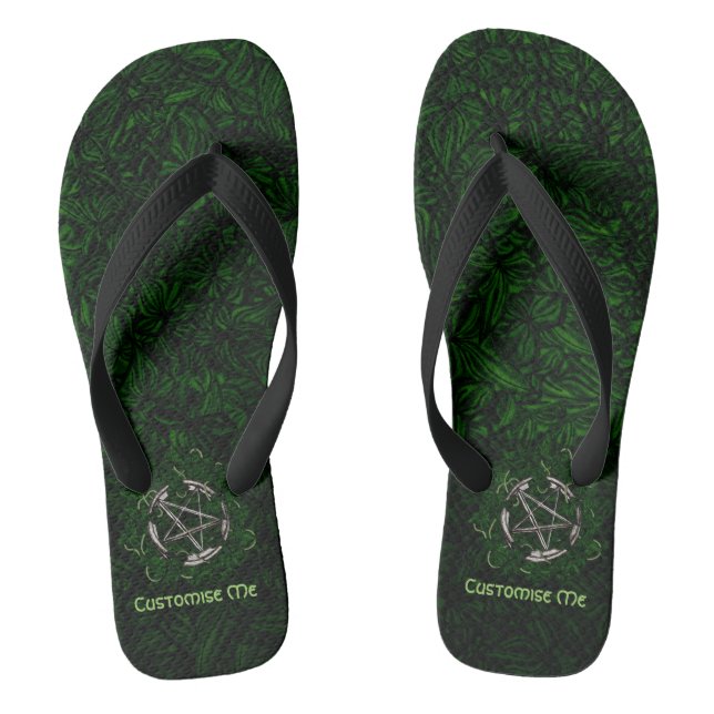 The Pentacle & The Ivy Flip Flops (Footbed)
