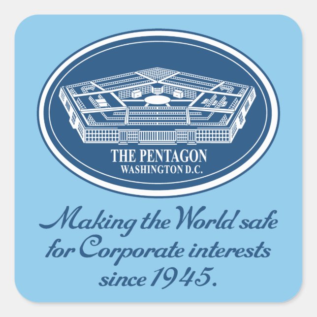 The Pentagon Sticker (Front)