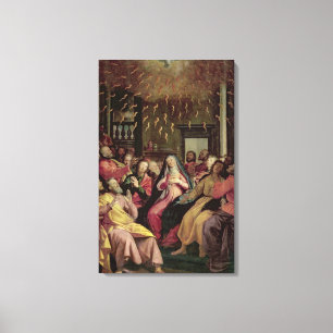 The Pentecost, c.1598 (oil on panel) Canvas Print