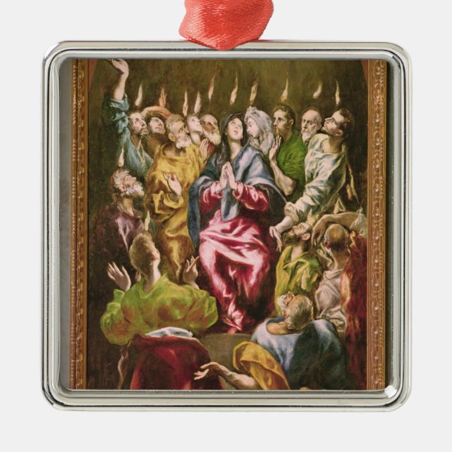 The Pentecost, c.1604-14 Metal Ornament (Front)