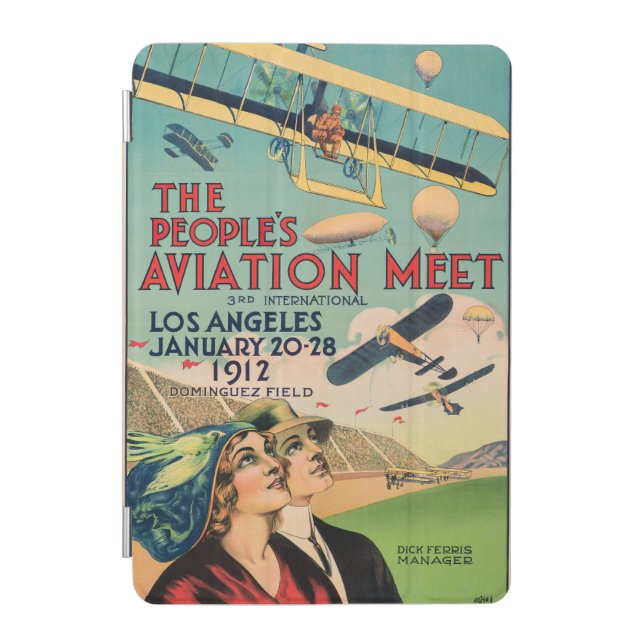 The People's Aviation Meet iPad Mini Cover (Front)