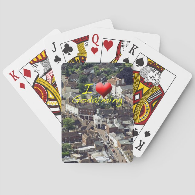 The Pepperpot Godalming Surrey Poker Cards (Back)