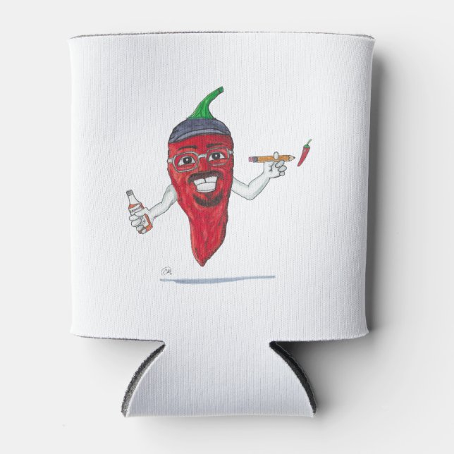 The Pepperz, Creative, Can Cooler (Front)