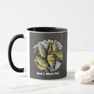 The Perch are Calling Ice Fishing Pan Fish Men's Mug