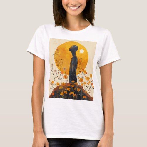 the perfect balance between humanity and nature T_Shirt