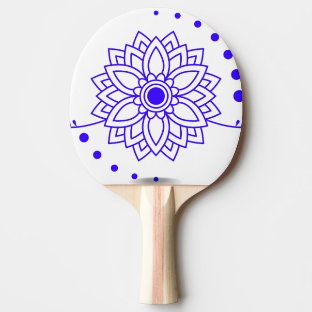 The Perfect Balance: Personalized Ping Pong Paddle (Front)