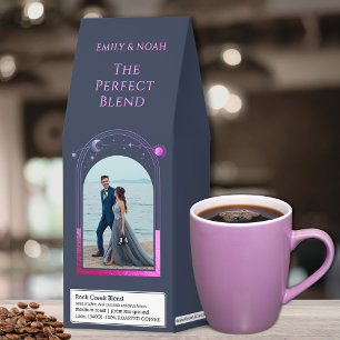 The Perfect Blend Celestial Blue Purple Wedding Roasted Coffee