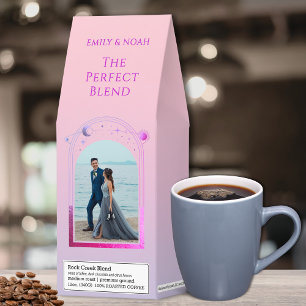 The Perfect Blend Celestial Sunset Pink Wedding Roasted Coffee