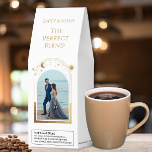 The Perfect Blend Celestial White Gold Wedding Roasted Coffee