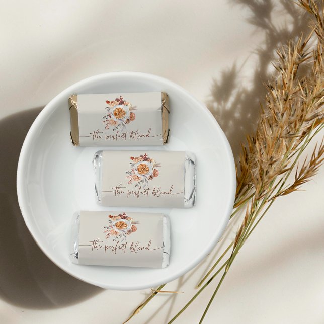 The Perfect Blend Coffee Theme Wedding Engagement Hershey's Miniatures (Creator Uploaded)