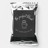 The Perfect Blend Coffee Wedding Favor