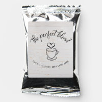 The Perfect Blend Coffee Wedding Favor