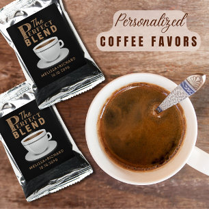 The Perfect Blend Coffee Wedding Favors Drink Mix