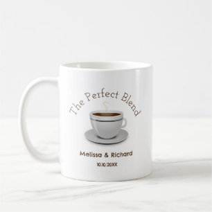 The Perfect Blend Coffee Wedding Favors Mug