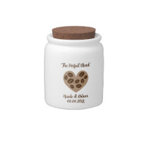 The Perfect Blend custom coffee jar wedding favor