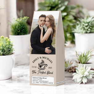 The Perfect Blend Custom Photos and Wedding Year Roasted Coffee