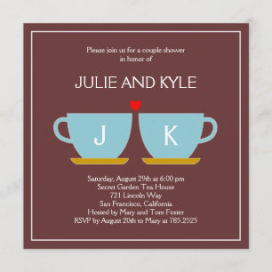 The Perfect Blend Engagement or Wedding Shower Invitation