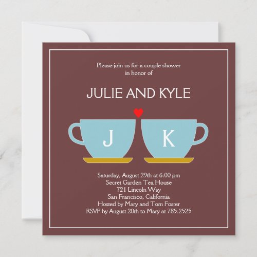 The Perfect Blend Engagement or Wedding Shower Invitation