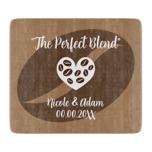 The Perfect Blend kitchen glass cutting board gift
