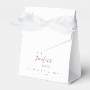The Perfect Blend Pink Cherry Blossom Crest   Favor Boxes