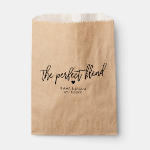 The Perfect Blend, Tea or Coffee Favor Bags