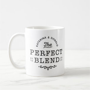The Perfect Blend Wedding  Coffee Mug
