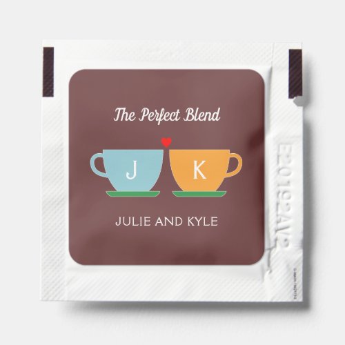 The Perfect Blend Wedding Engagement Shower Favor Hand Sanitizer Packet