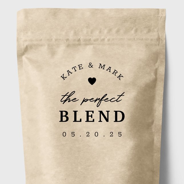 The Perfect Blend Wedding Favor Self-inking Stamp (Creator Uploaded)