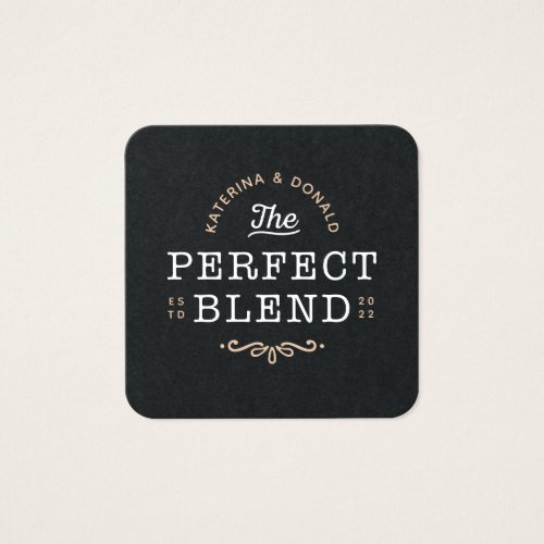 The Perfect Blend Wedding Favor Tag