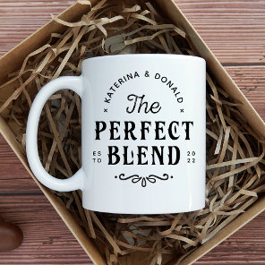 The Perfect Blend Wedding Gift Coffee Mug