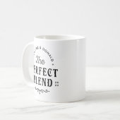 The Perfect Blend Wedding Gift Coffee Mug (Front Left)