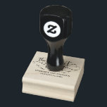 The Perfect Blend Wedding Rubber Stamp<br><div class="desc">The Perfect Blend Wedding Stamp</div>
