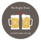 The Perfect Brew Wedding Favor Sticker/ Envelope
