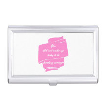 The perfect business card holder for awesome women