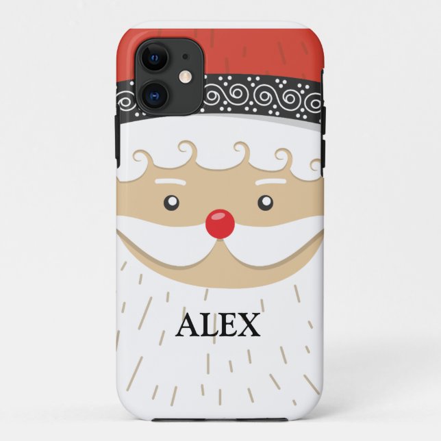 The perfect Christmas Santa Claus Case-Mate iPhone Case (Back)