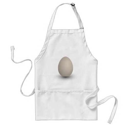 the perfect egg adult apron