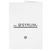 the perfect egg cards (Back)