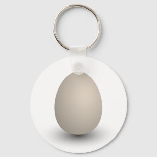 the perfect egg keychain